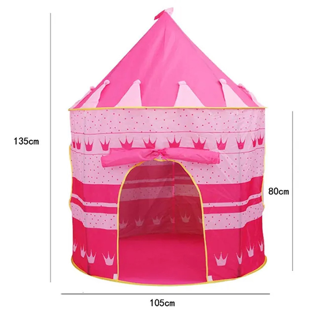 Star Babies - Play Tent House with Disposable Towel 3pcs - White