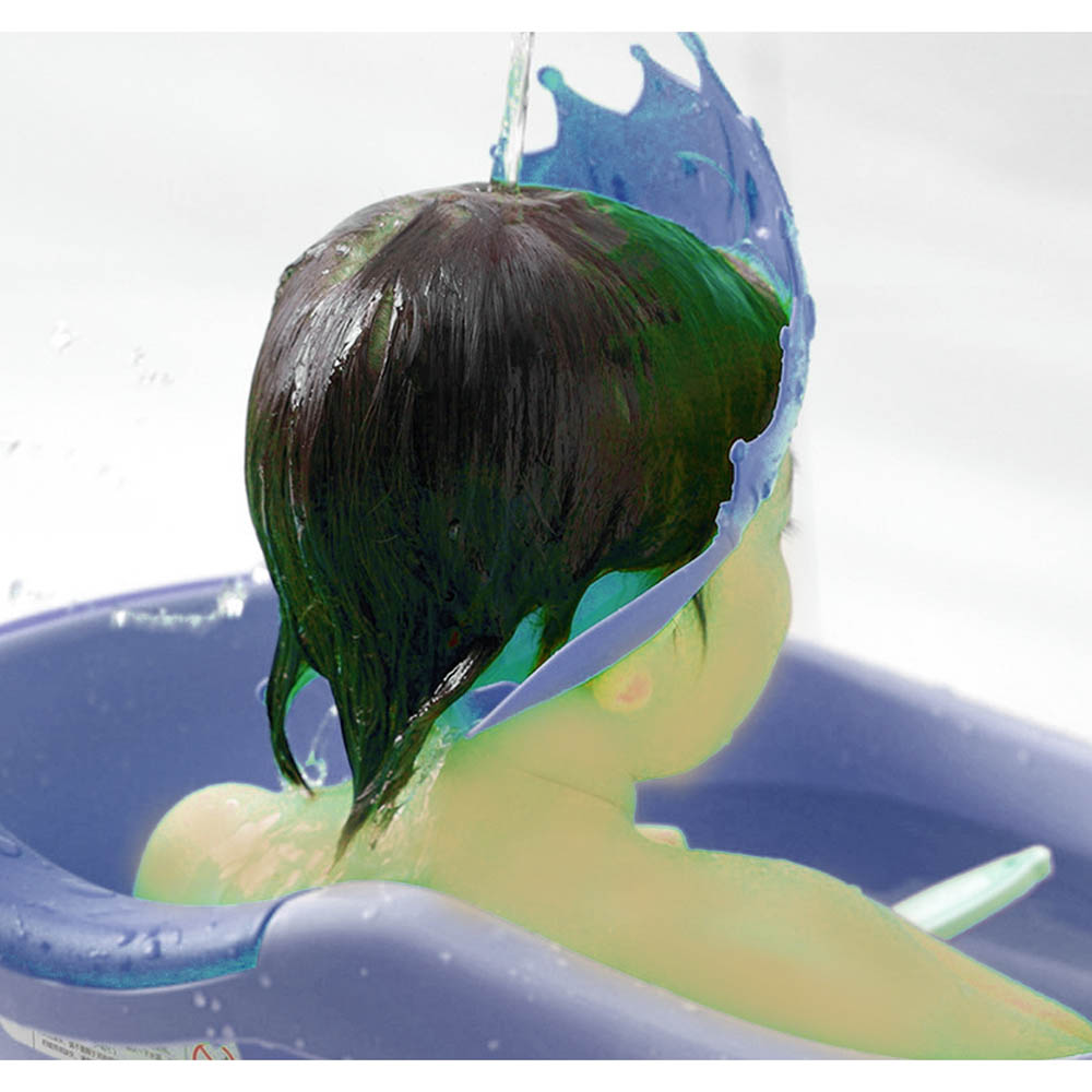 Star Babies - Crown Shower Cap with Rubber Duck - Pack Of 2 - Blue/Yellow