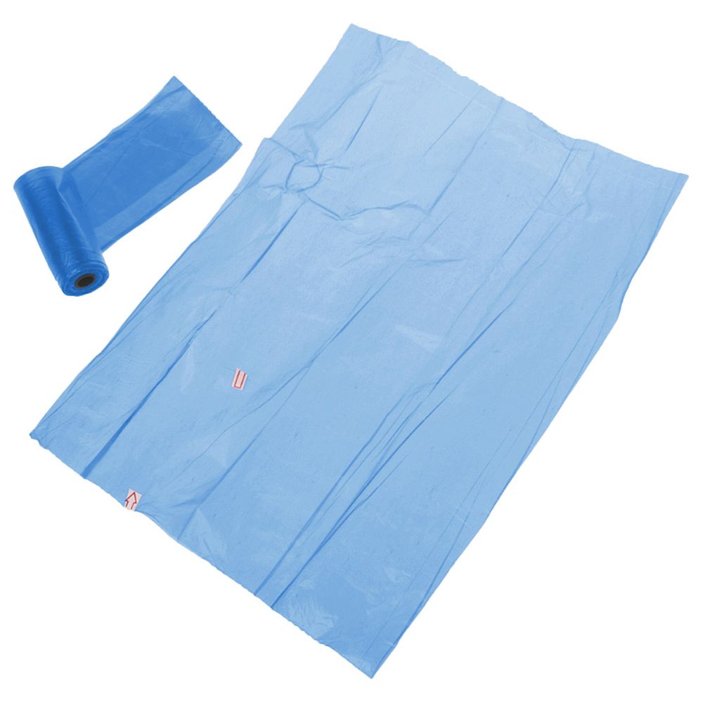 A to Z - Disposable Scented Nappy Bag 75pcs - Pack of 5 - Navy Blue