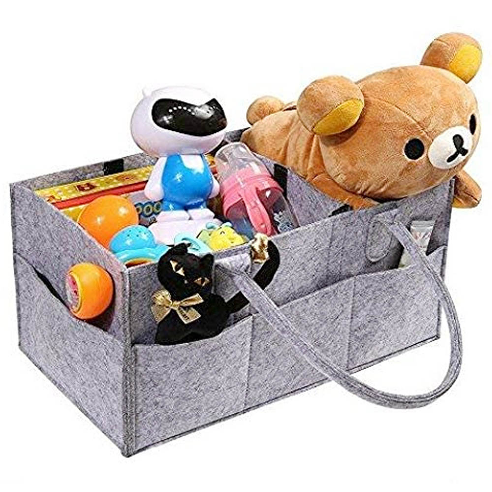 Star Babies - Diaper Caddy Organizer Pack Of 2 - Grey
