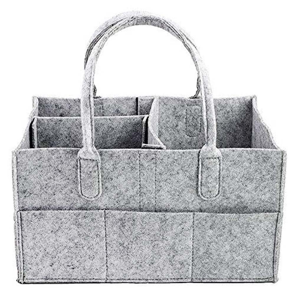 SunBaby - Diaper Caddy Organizer Bag - Grey