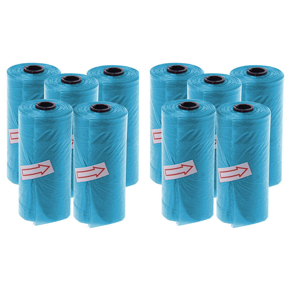 SunBaby - Scented Nappy Bag Pack of 10/150 Bags - Blue