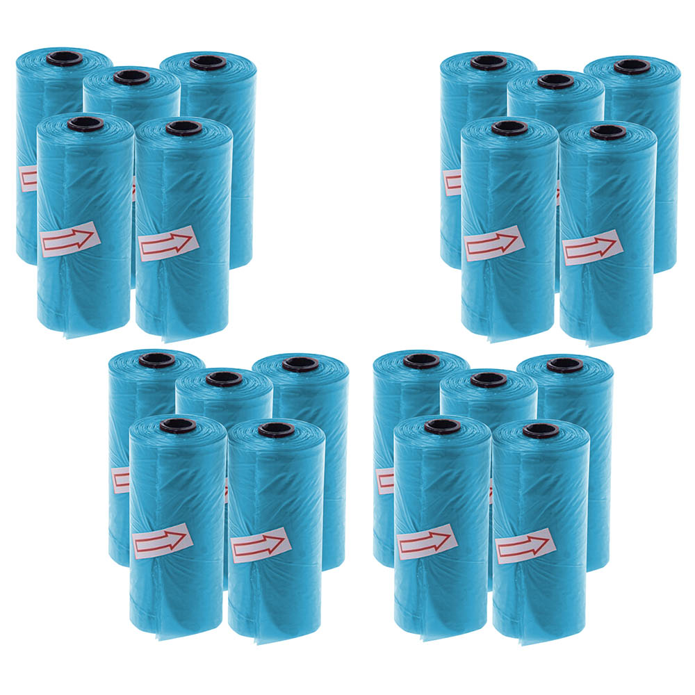 SunBaby - Scented Nappy Bag Pack of 20/300 Bags - Blue