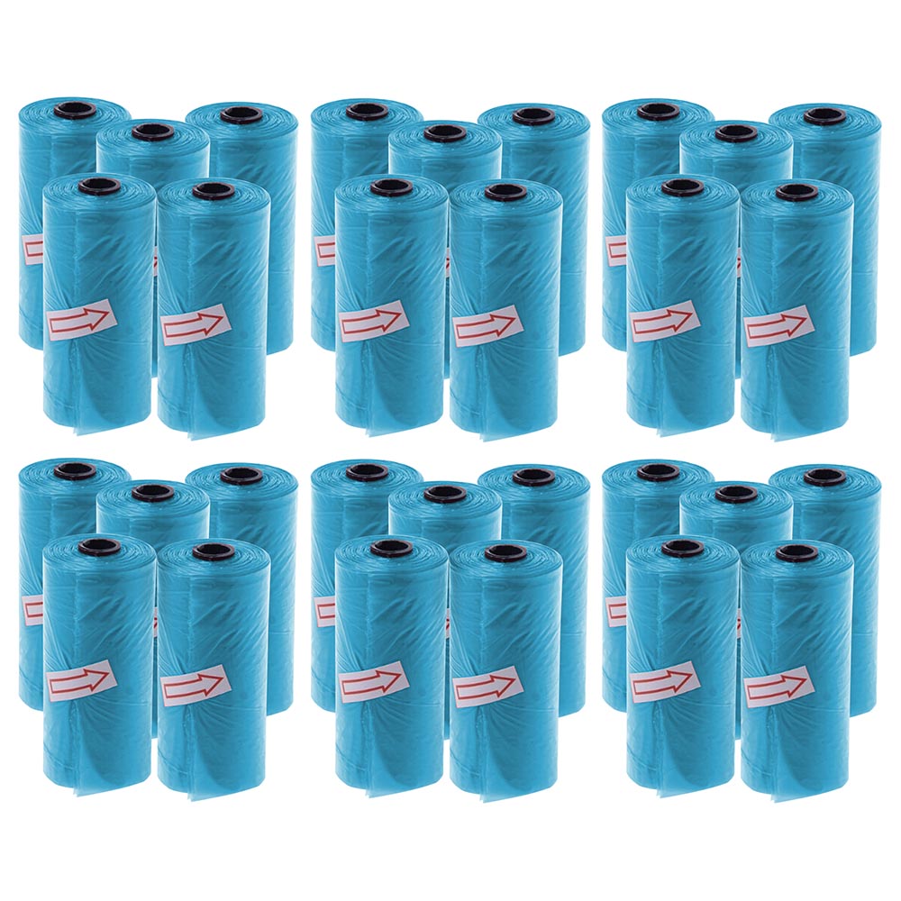 SunBaby - Scented Nappy Bag Pack of 30/450 Bags - Blue