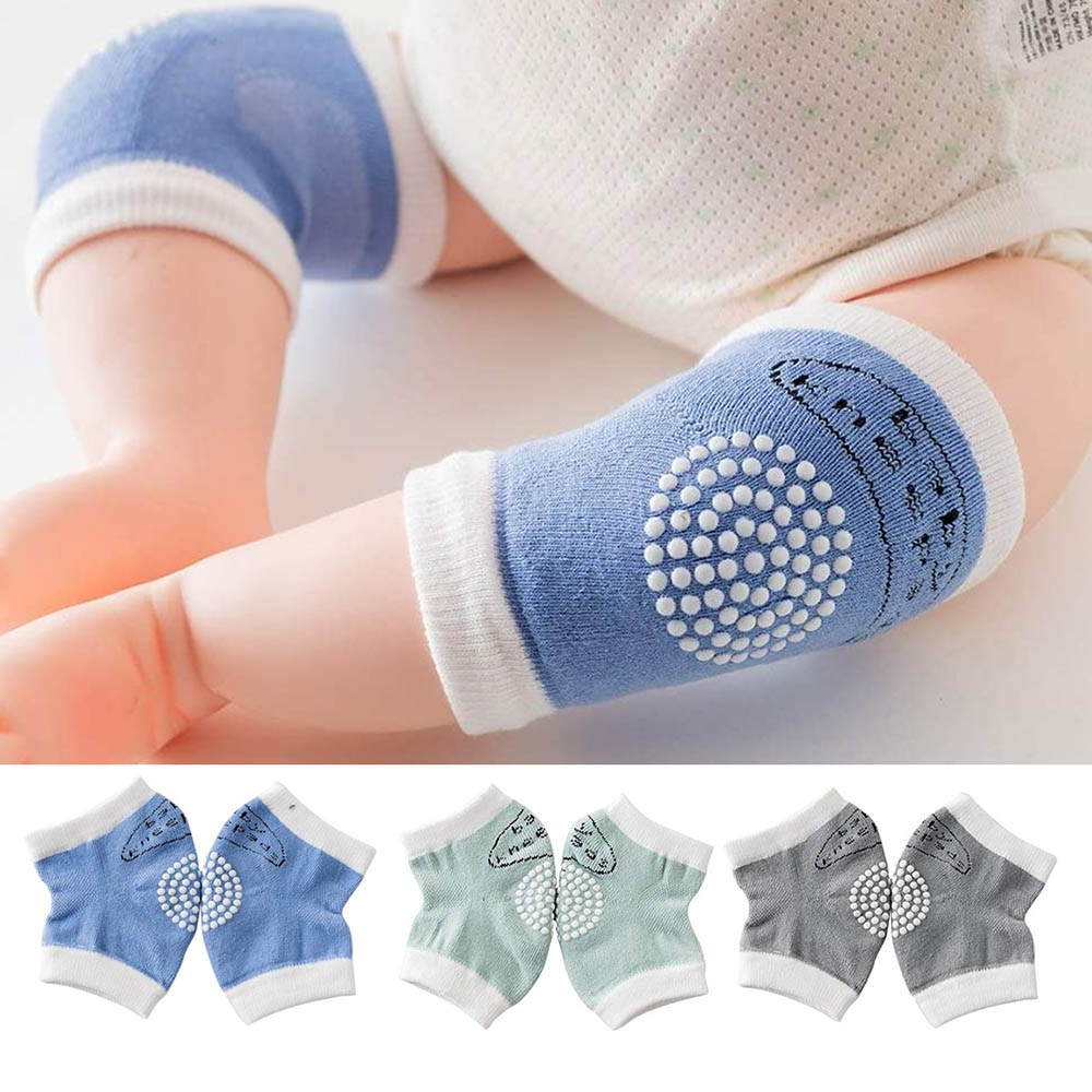 Star Babies - Boys Anti-Slip Crawling Kneepads - Pack of 3