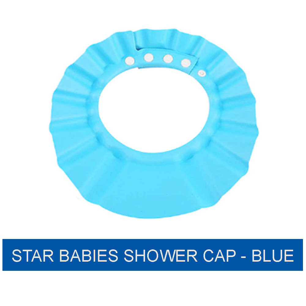 Star Babies - Kids Shower Cap - Blue