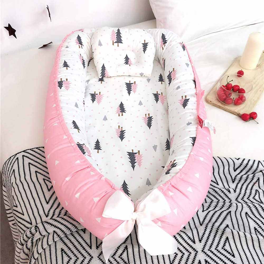 Star Babies Portable Lounger Sleeping Pod - Pink