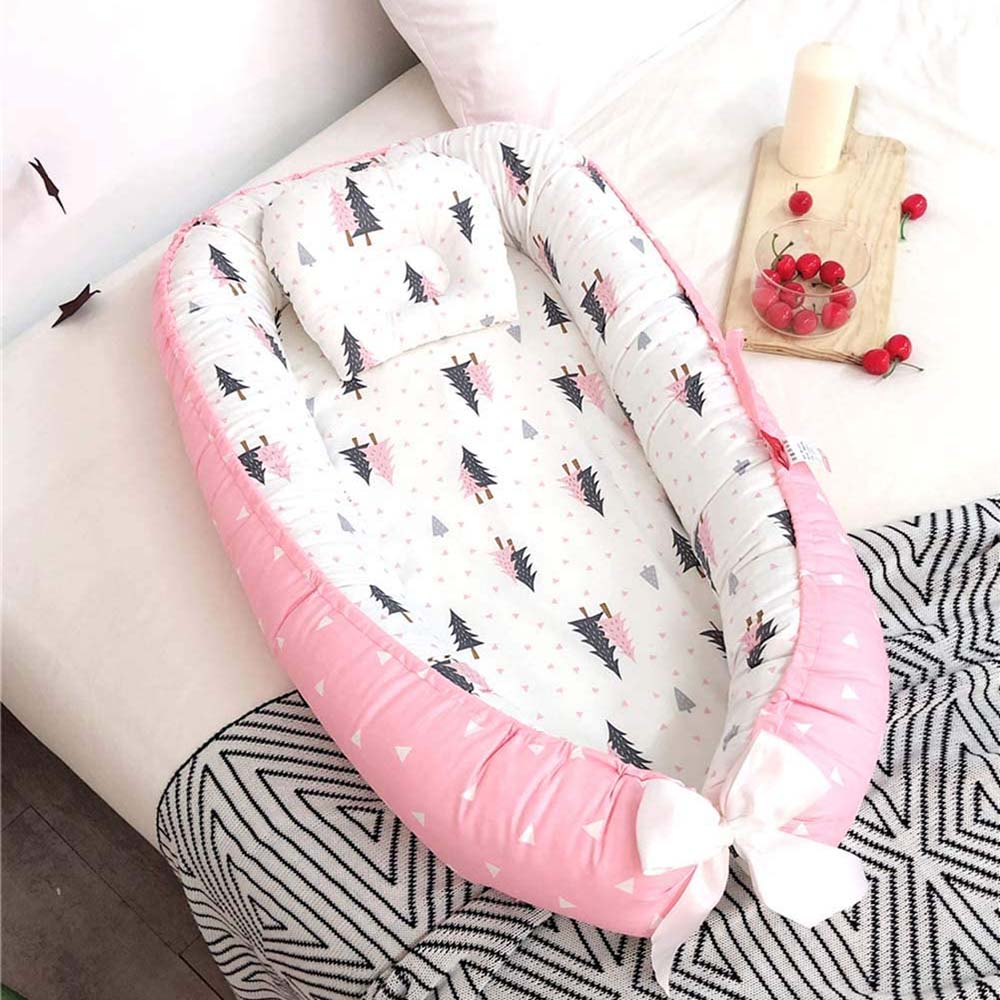 Star Babies Portable Lounger Sleeping Pod - Pink