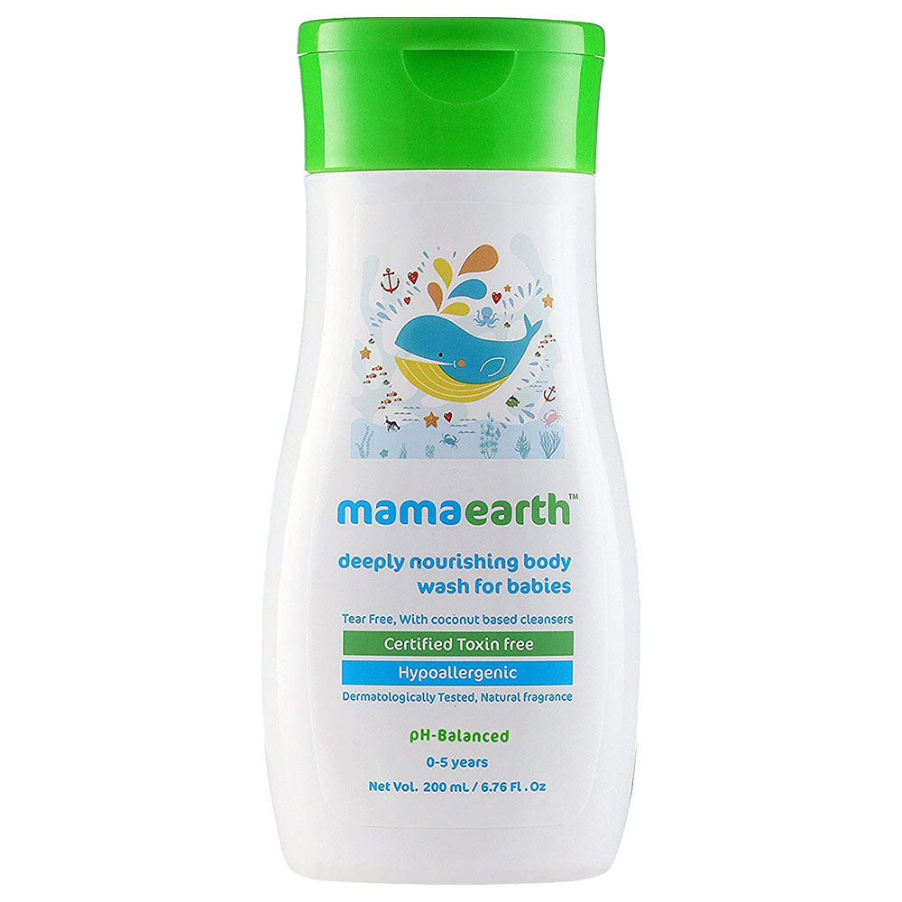 Mamaearth - Deeply Nourishing Body Wash For Babies - 200ml