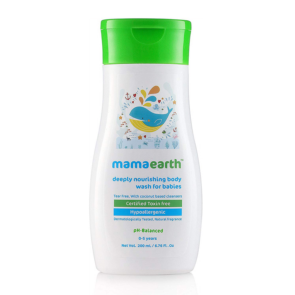 Mamaearth - Deeply Nourishing Body Wash For Babies - 200ml