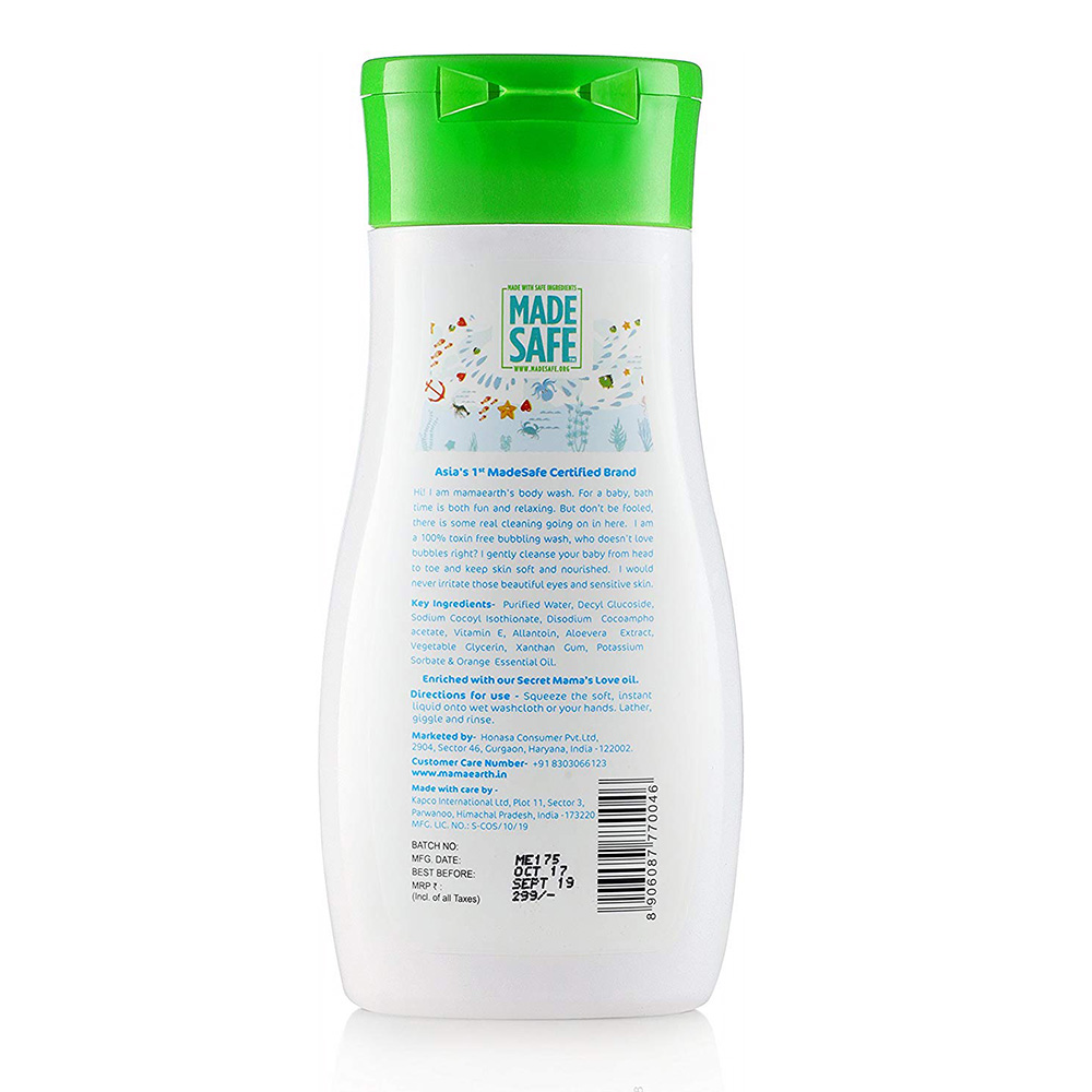 Mamaearth - Deeply Nourishing Body Wash For Babies - 200ml