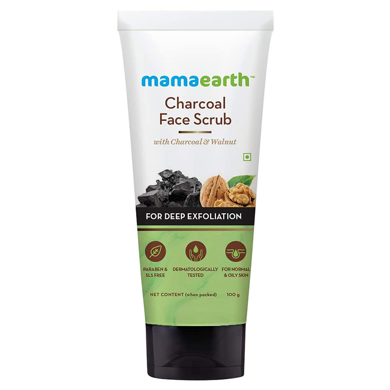 Mamaearth - Charcoal Face Scrub 100ml