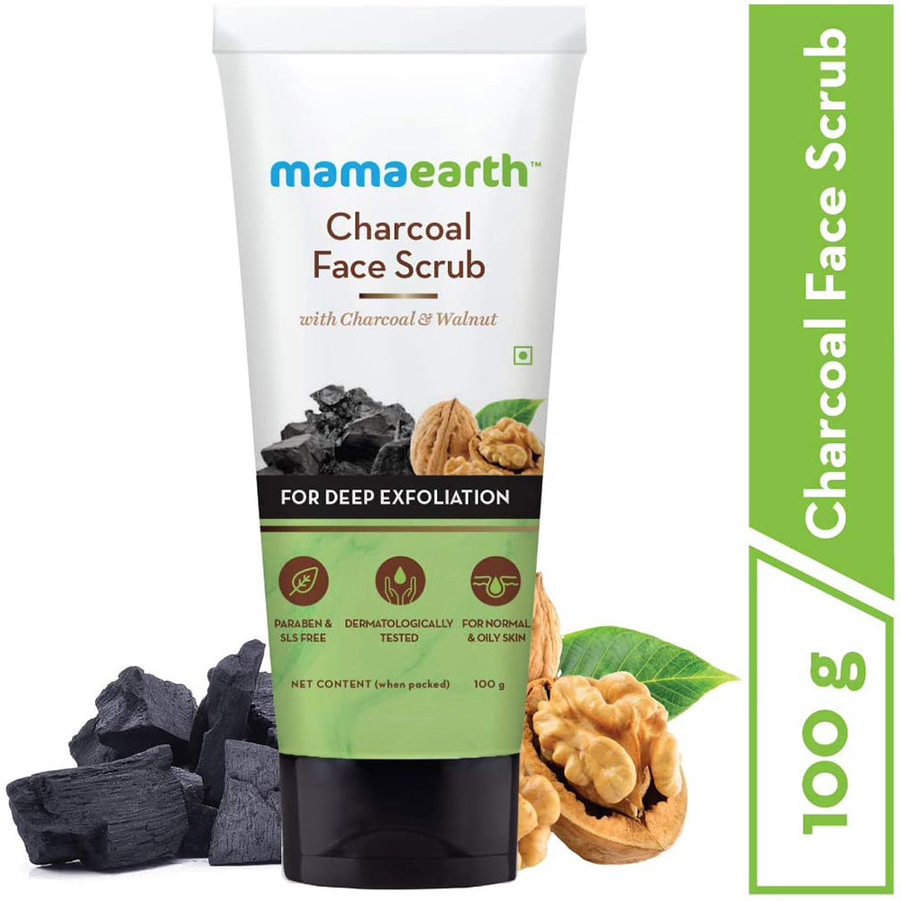 Mamaearth - Charcoal Face Scrub 100ml