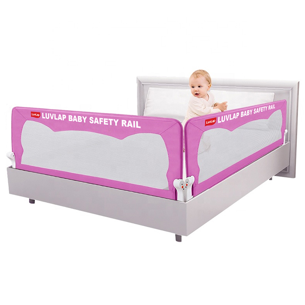 Luvlap - Baby Safety Bed Rail 180cm - Pink