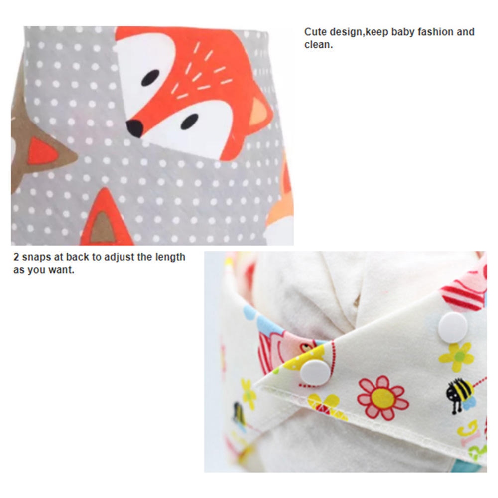 Pixie - Baby Cotton Cars Triangle Bandana - Pack Of 6