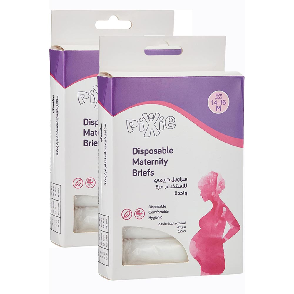 Pixie - Disposable Maternity Briefs - Size 14-16 - Pack of 2