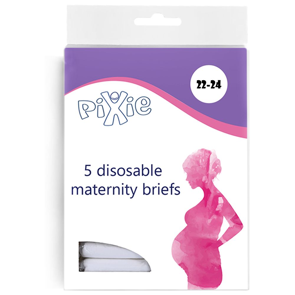 Pixie - Disposable Maternity Brief (Size 22-24) (Pack of 2)