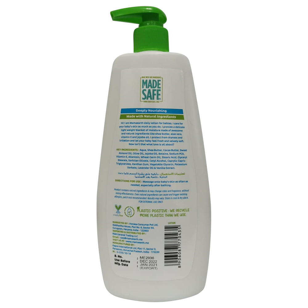 Mamaearth - Moisturizing Daily Lotion - 400ml