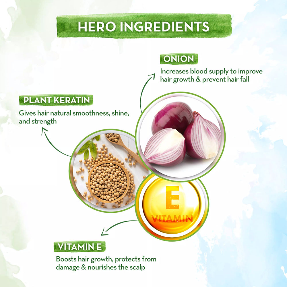 Mamaearth - Onion Shampoo 400ml