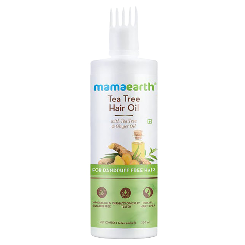 Mamaearth - Tea Tree Hair Oil with Tea Tree Oil & Ginger - 250ml