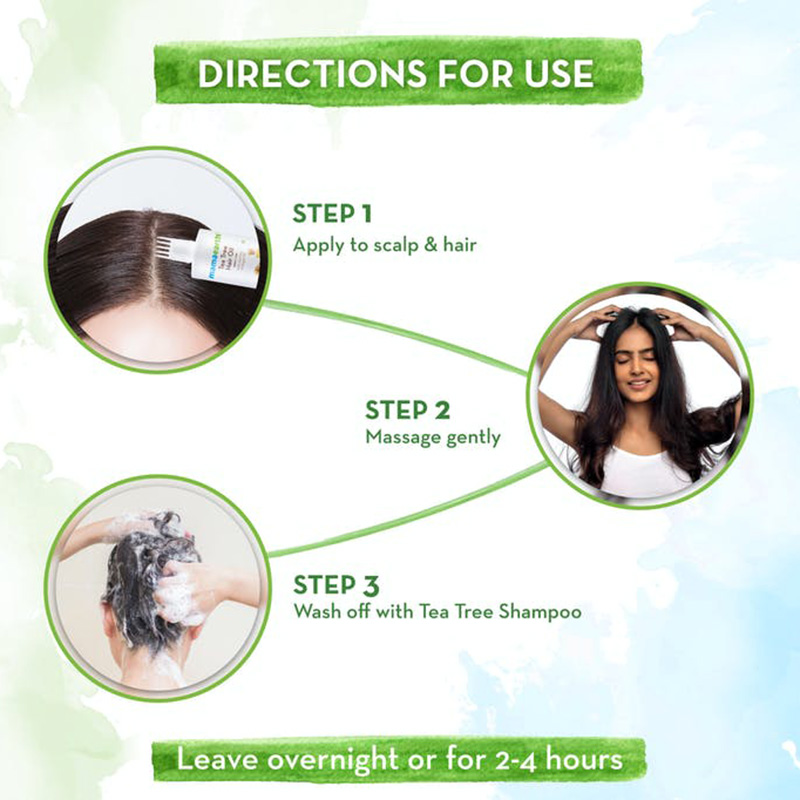 Mamaearth - Tea Tree Hair Oil with Tea Tree Oil & Ginger - 250ml