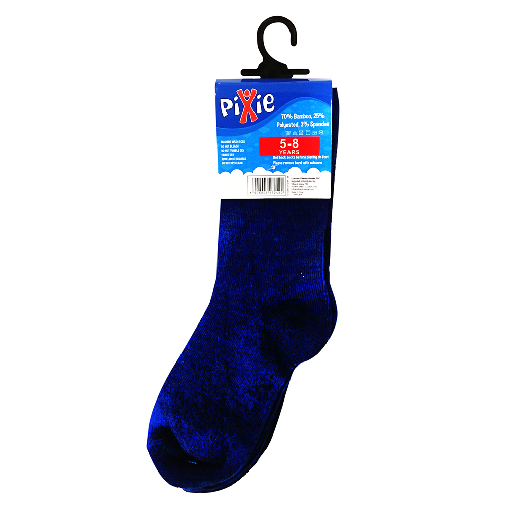 Pixie Bamboo Cotton Socks - Pack of 2 - Blue