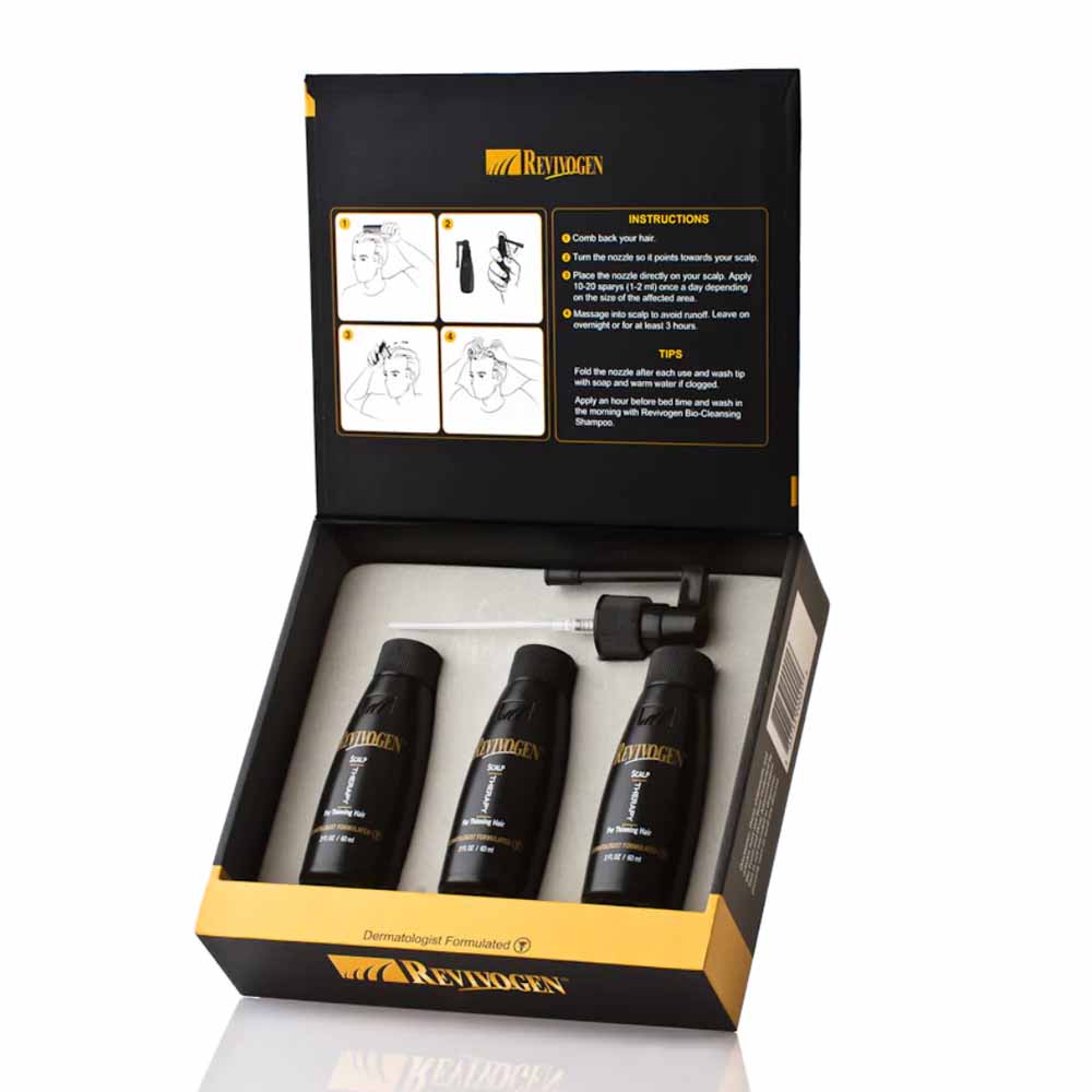 Revivogen Md Scalp Therapy For Fine, Thinning Hair 60Ml Pack of 3