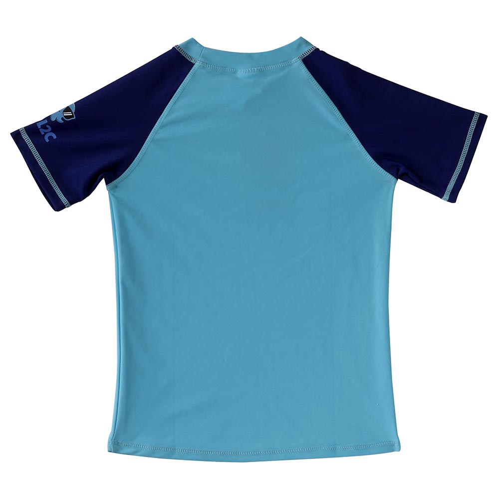 Cool2c Boys Short Sleeve Rash Top - Blue