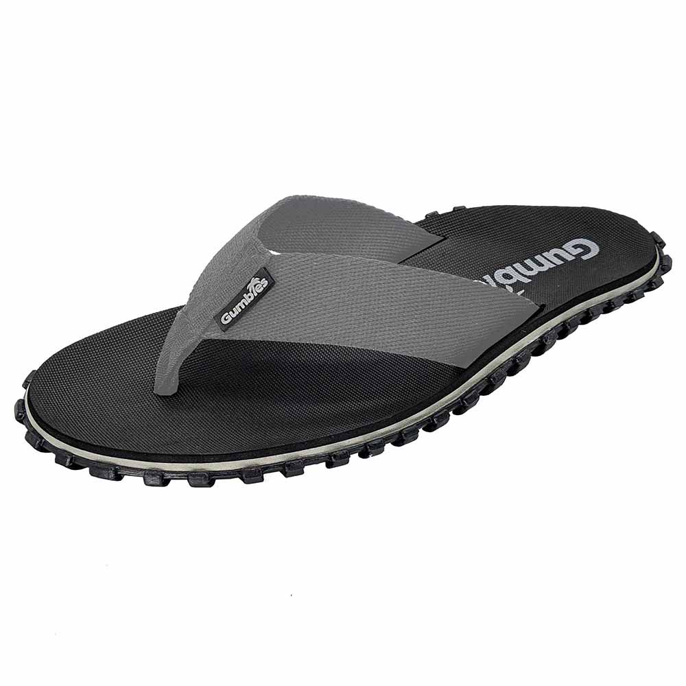 Gumbies Duckbill Flip-Flop Black/Grey