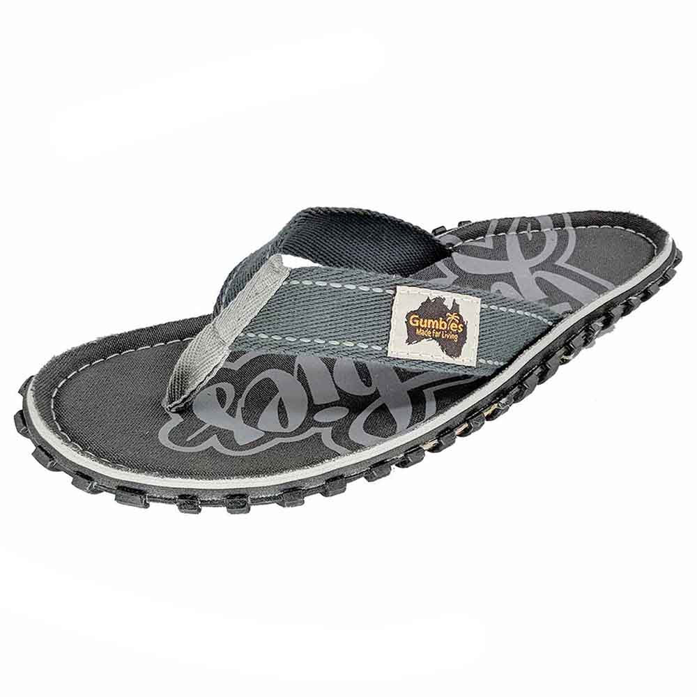 Gumbies Islander Flip-Flop Cool - Grey