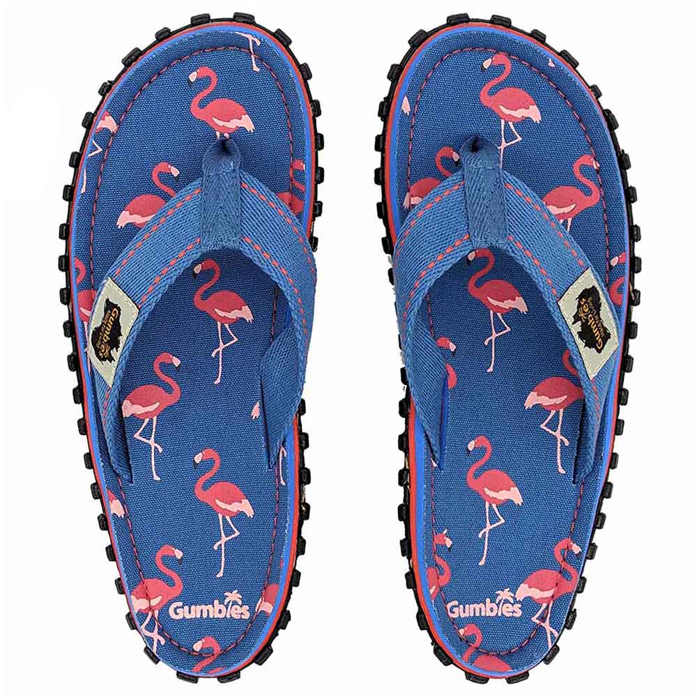 Gumbies Islander Flip-Flop Flamingo