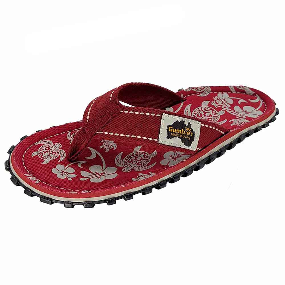 Gumbies Islander Flip-Flop Pacific - Red