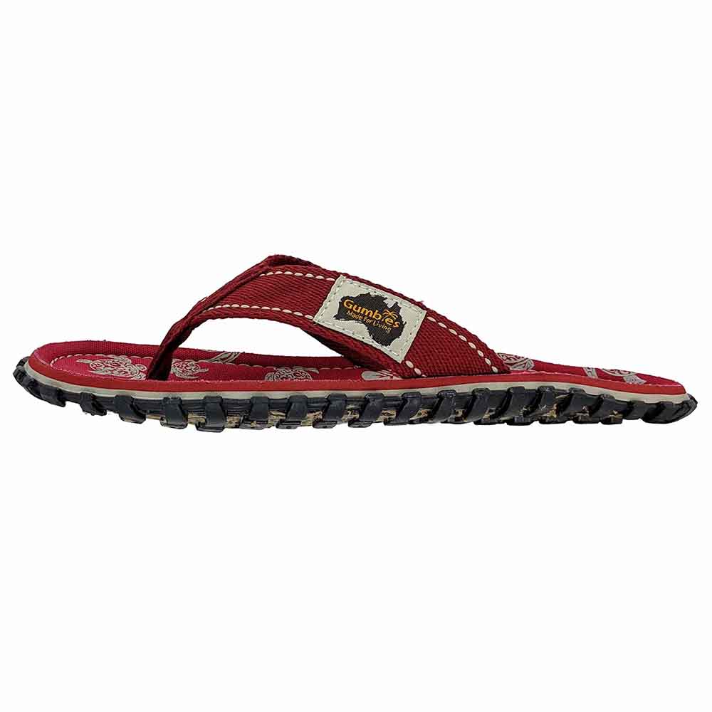 Gumbies Islander Flip-Flop Pacific - Red