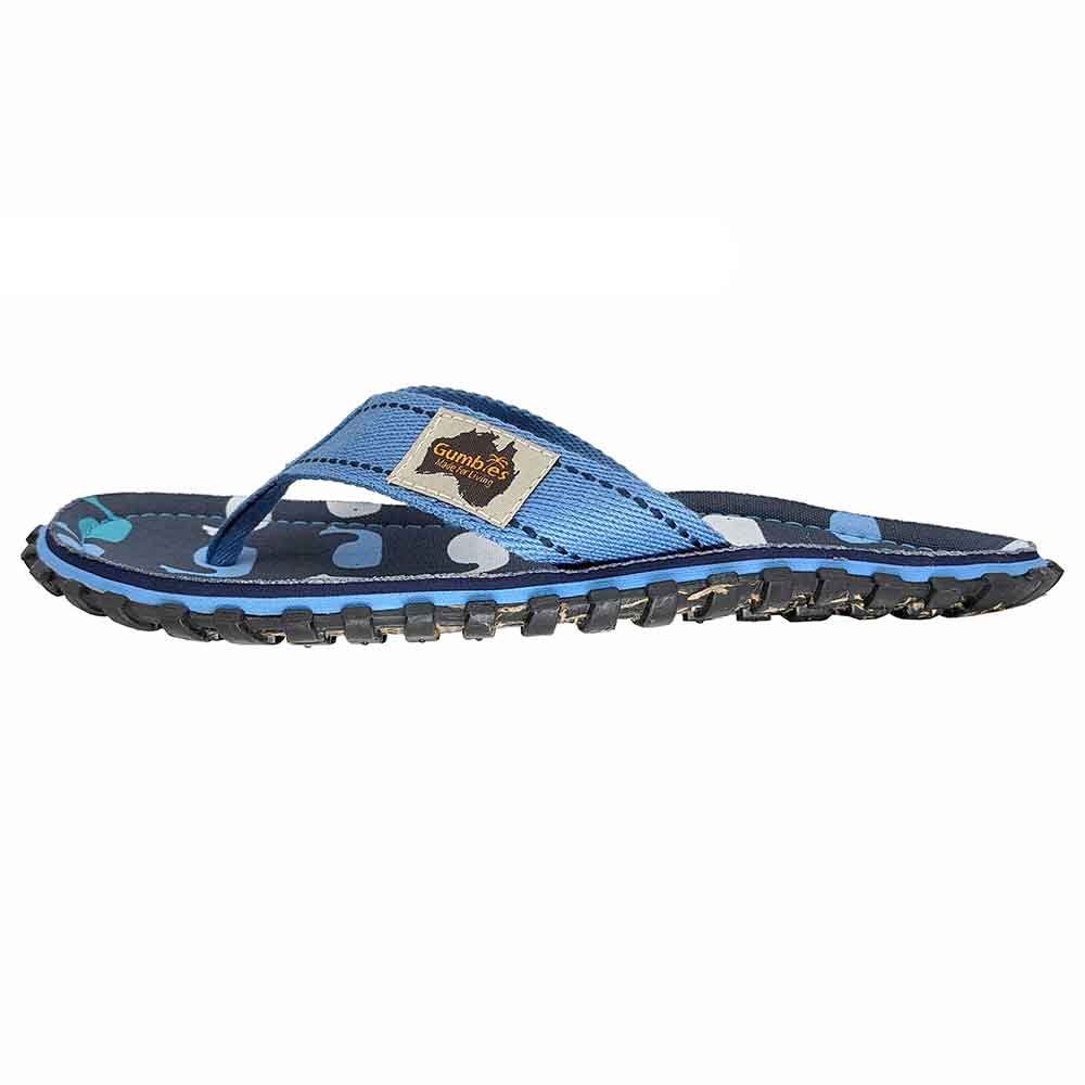 Gumbies Islander Flip-Flop Whales
