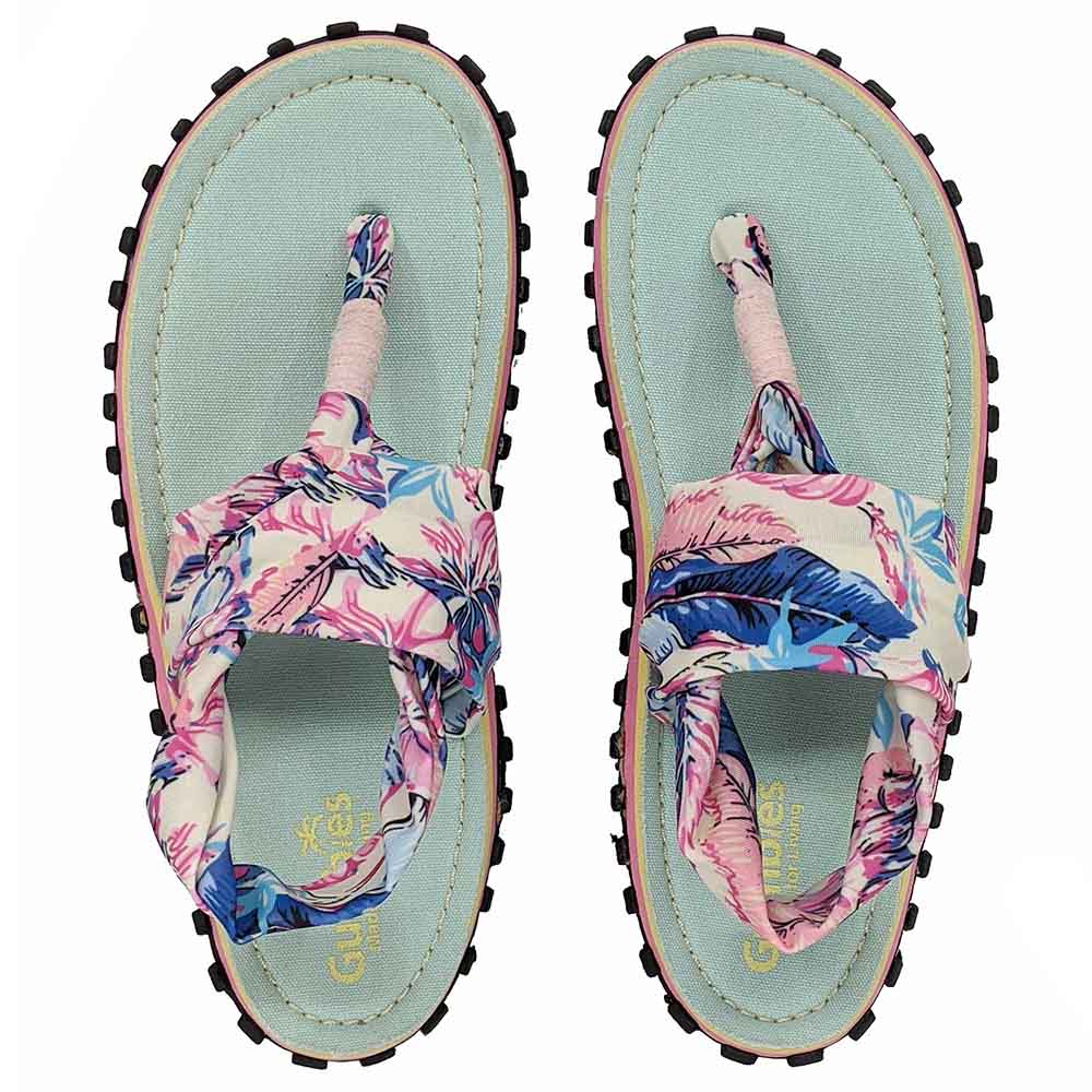 Gumbies Slingback Sandal Mint/Pink