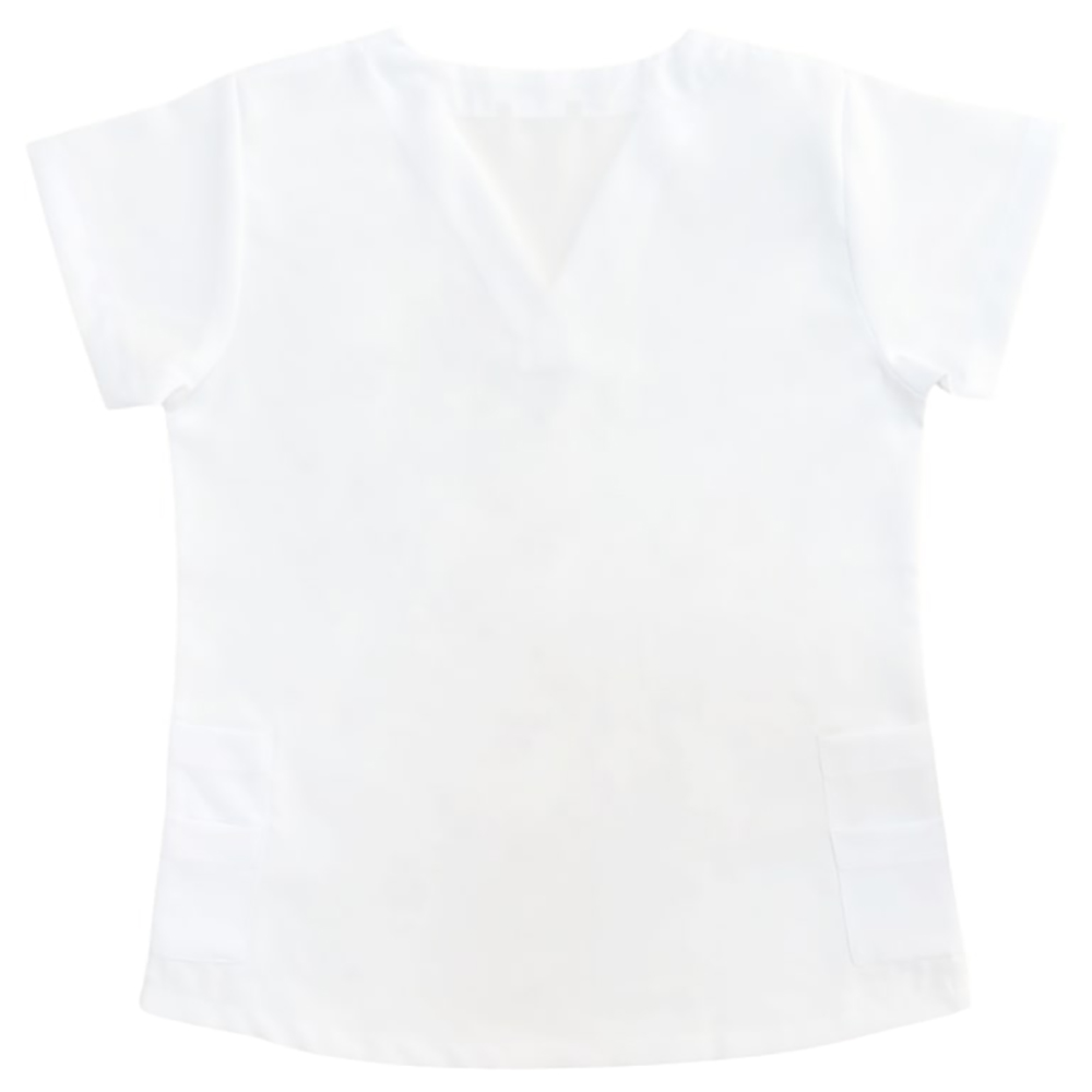 Veronica - Minimatt Scrub Suit/Medical Set Uniform - White