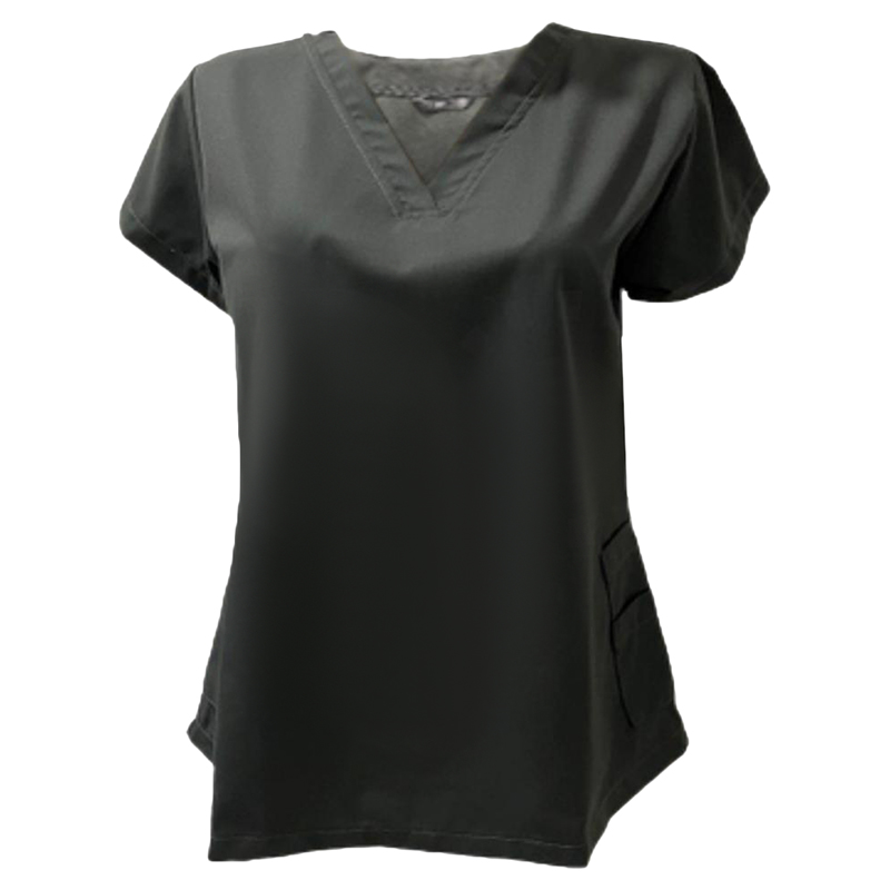 Veronica - Ladies Scrub Suit/Medical Set Uniform - Charcoal