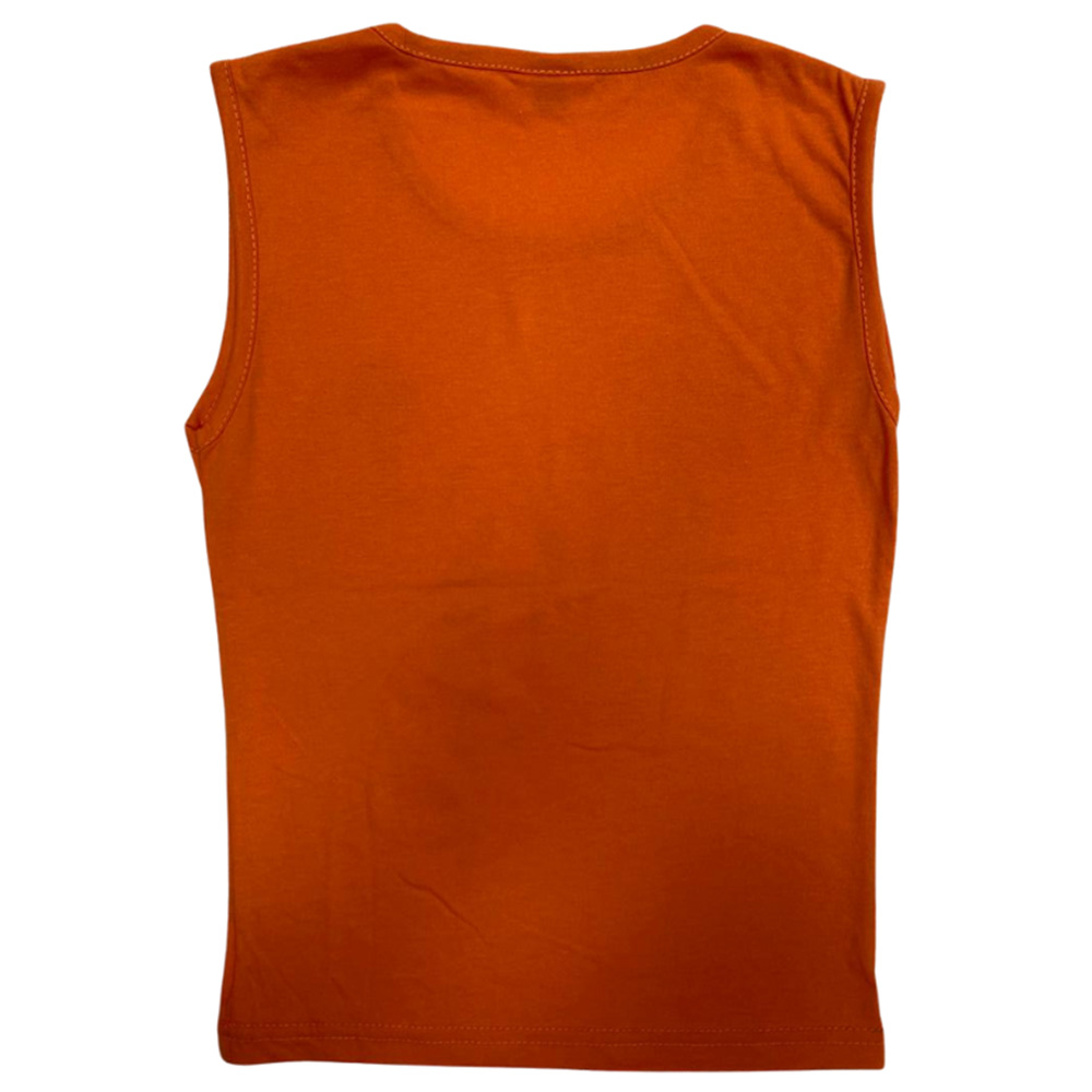 Vincent Finisher Printed Tank Top - Orange