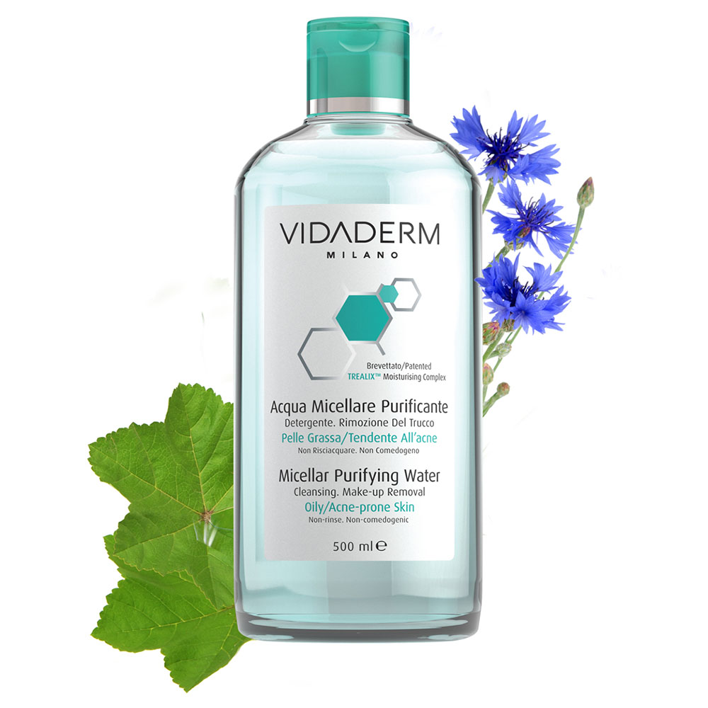 Vidaderm - Micellar Purifying Water Oily Skin 250ml
