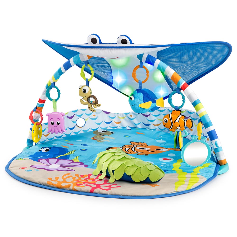 Bright Starts - Finding Nemo Mr. Ray Ocean Lights & Music Gym