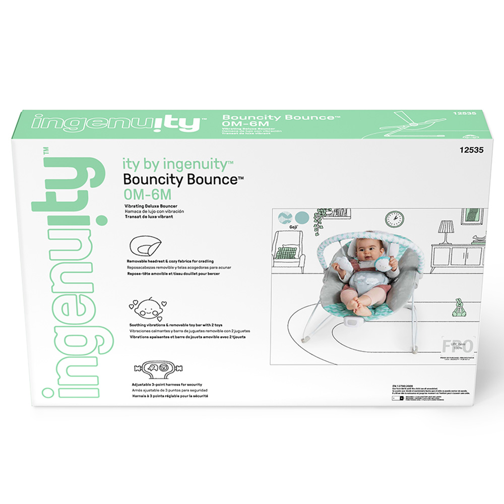 Ingenuity - Ity By Ingenuity Bouncity Bounce Bouncer - Grey