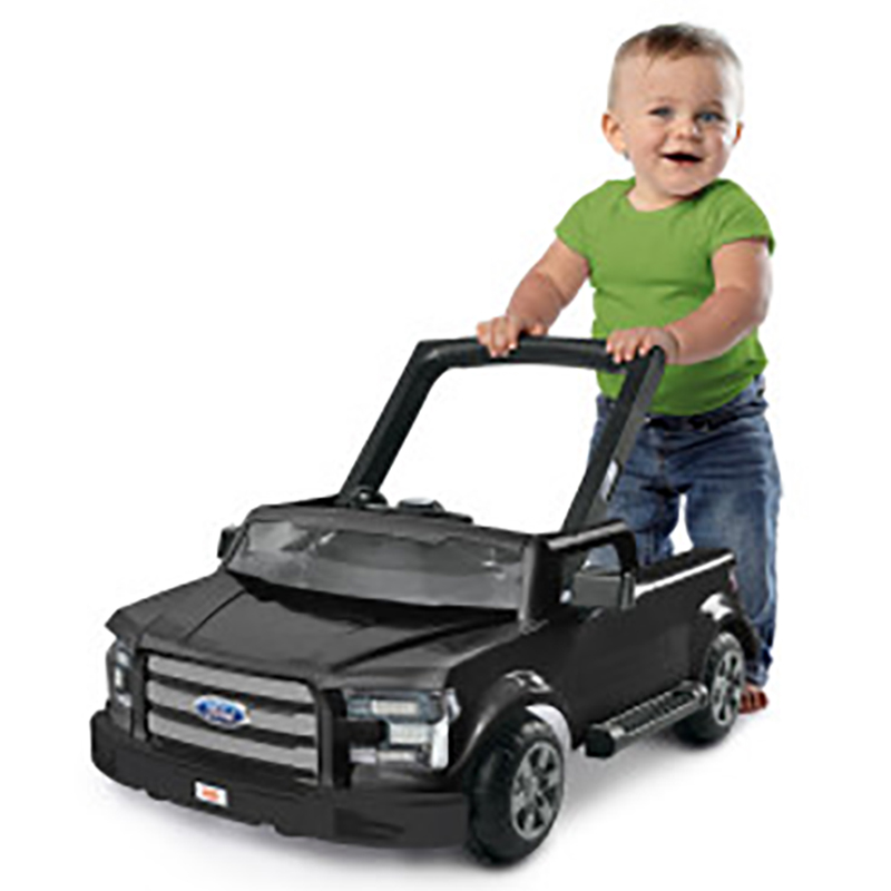 Bright Starts - 4-In-1 Ways To Play Walker - Ford F-150 Agate Black