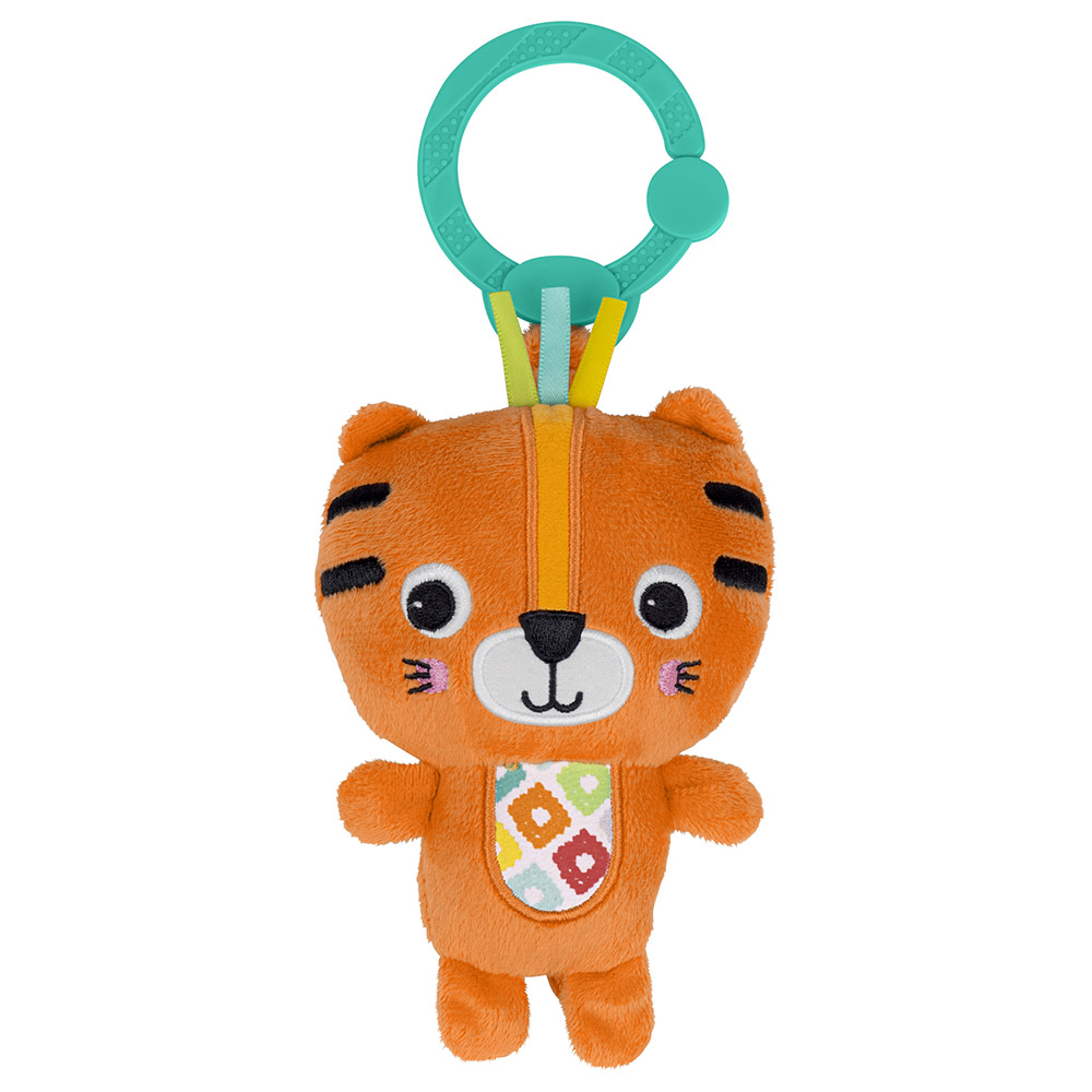 Bright Starts - Jingle Joy Reach & Rattle Toy - Tiger