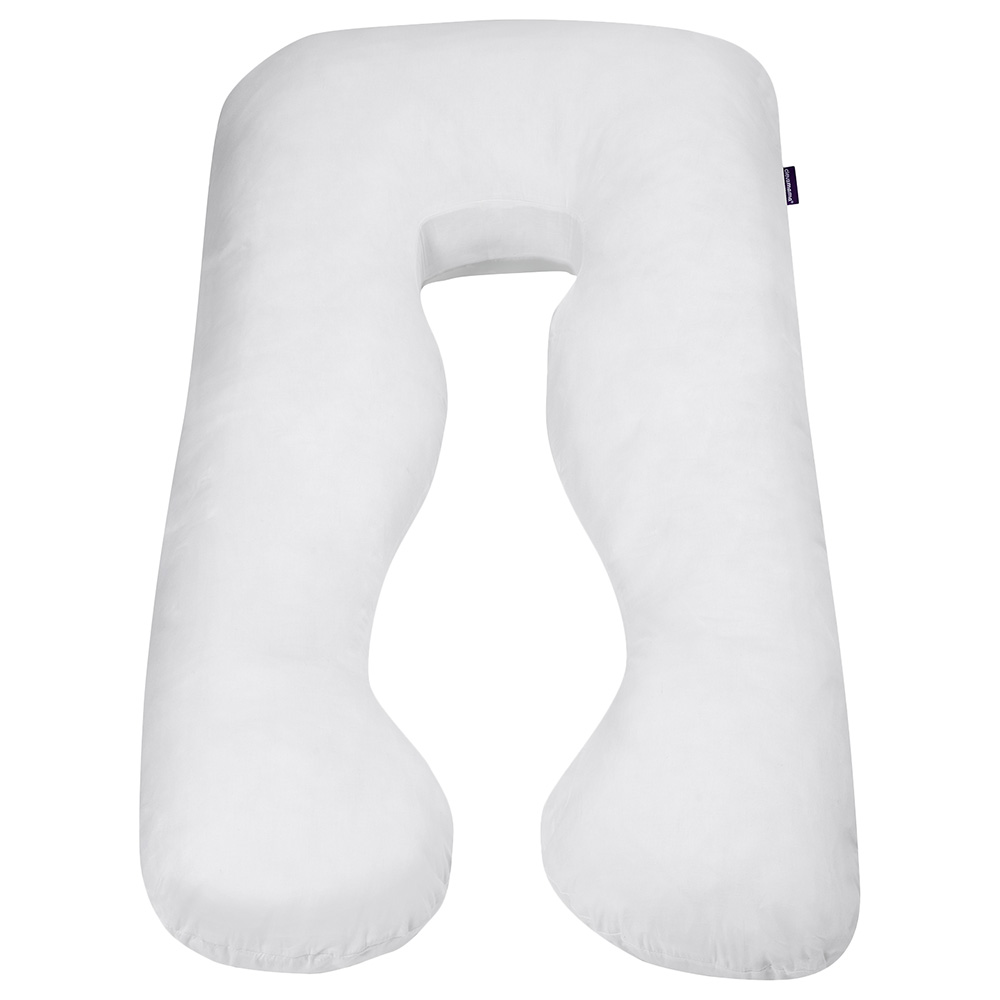 Clevamama - Therapeutic Body & Bump Maternity Pillow - White