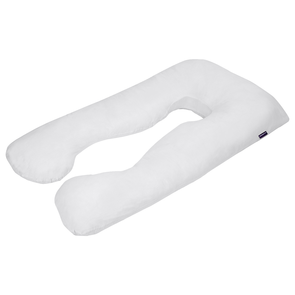 Clevamama - Therapeutic Body & Bump Maternity Pillow - White