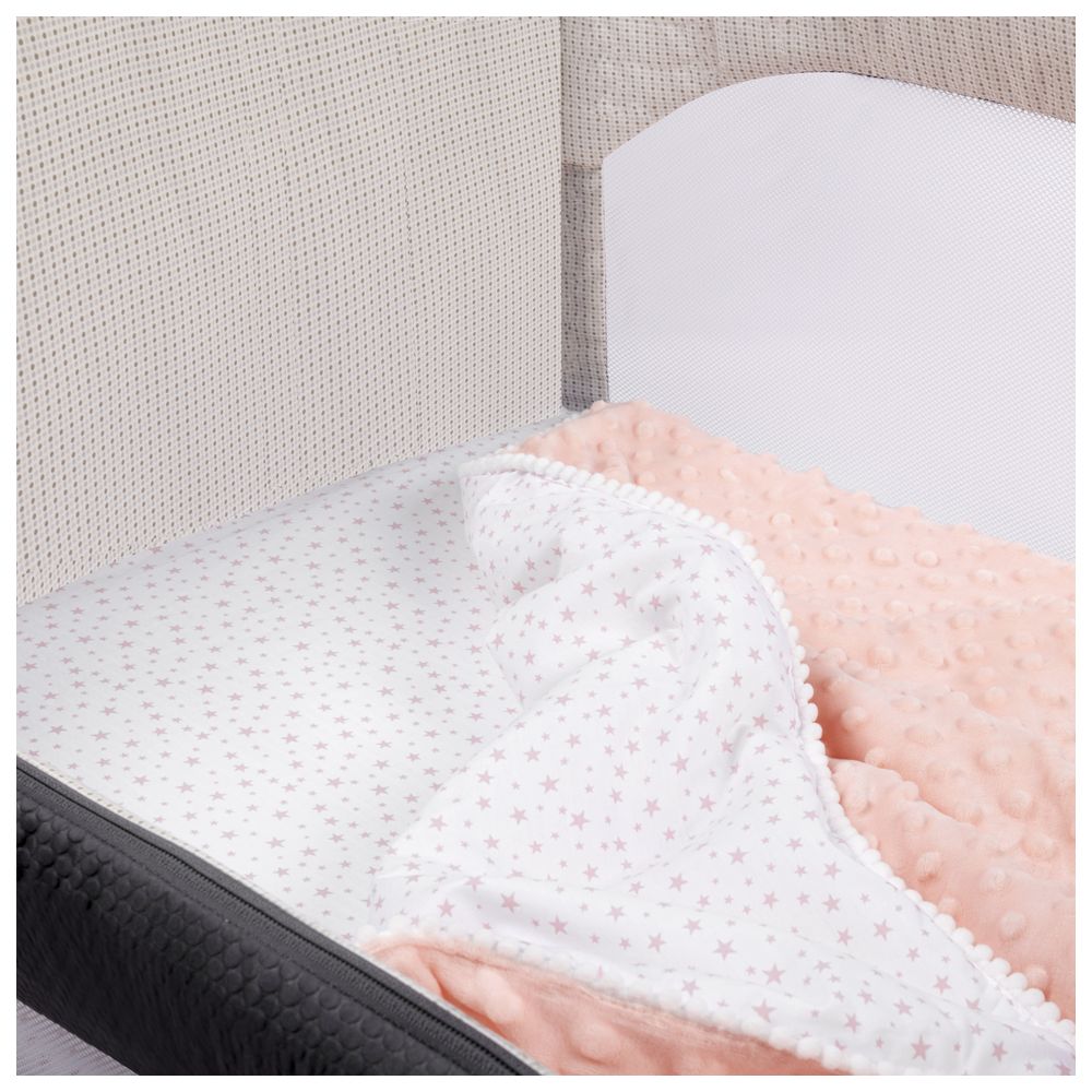 Nini - Bassinet Bedding 3pc-Set - Elegant Pink