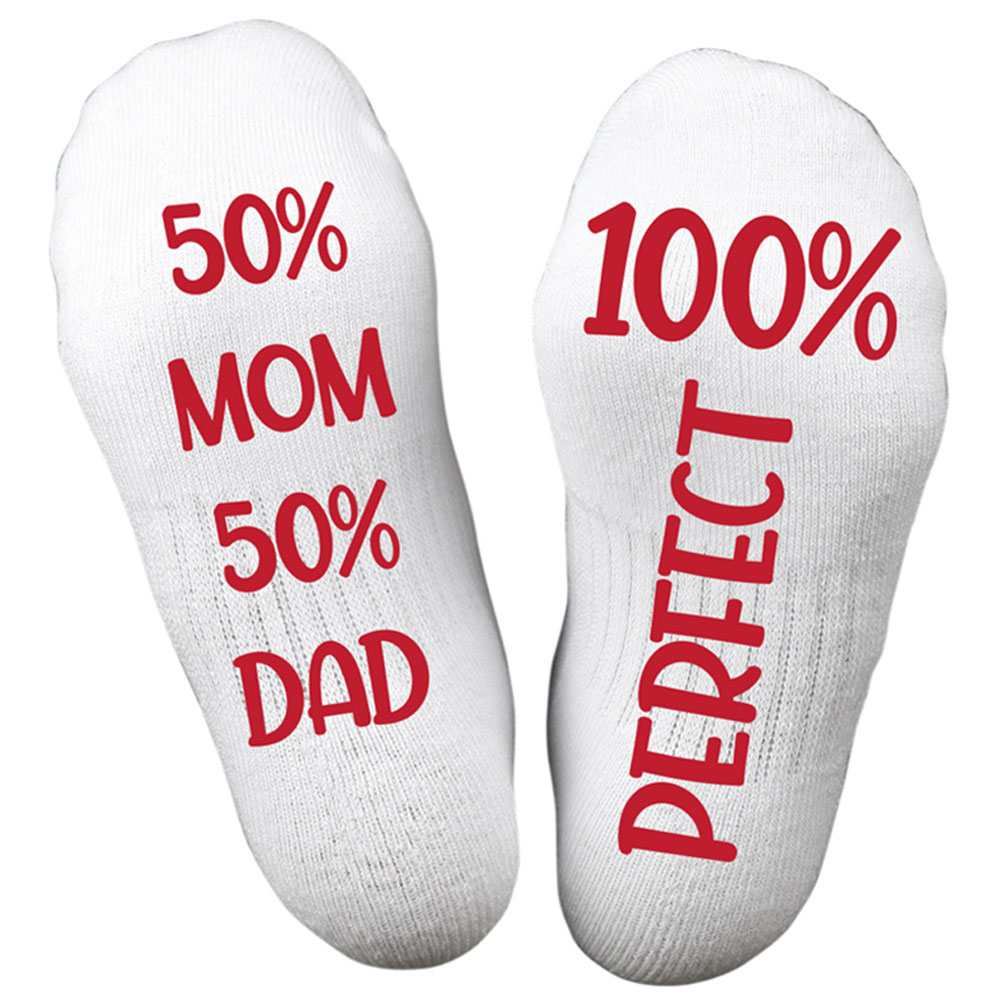 Twinkle Hands 100% Perfect Socks - White