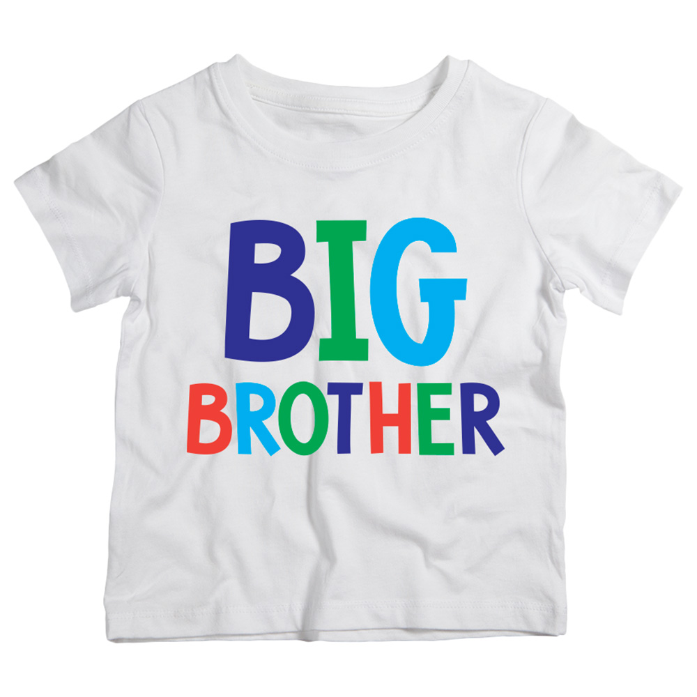 Twinkle Hands The Cool Big Brother T-Shirt - White