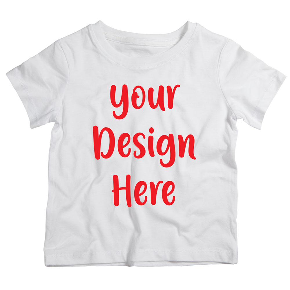 Twinkle Hands Print Personalized T-Shirt - Red