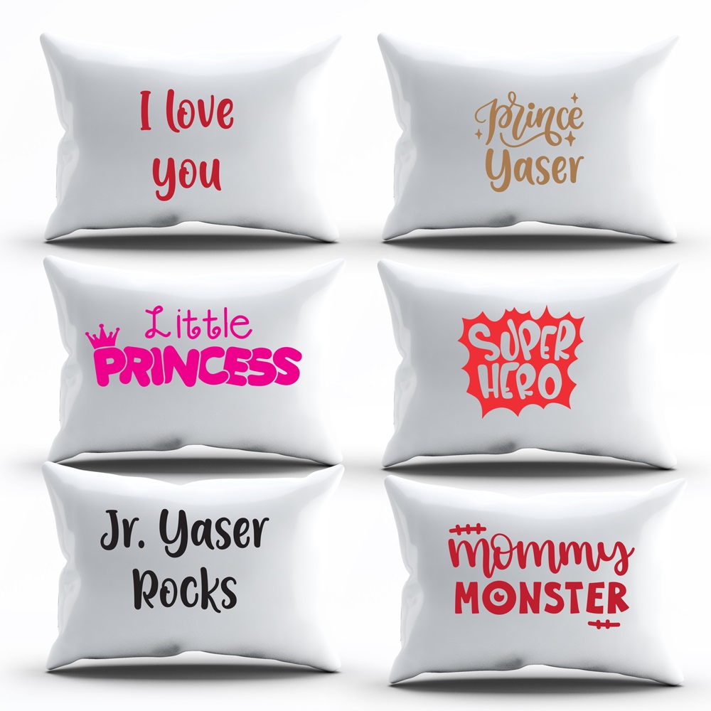 Twinkle Hands - Personalised Pillowcase - Black
